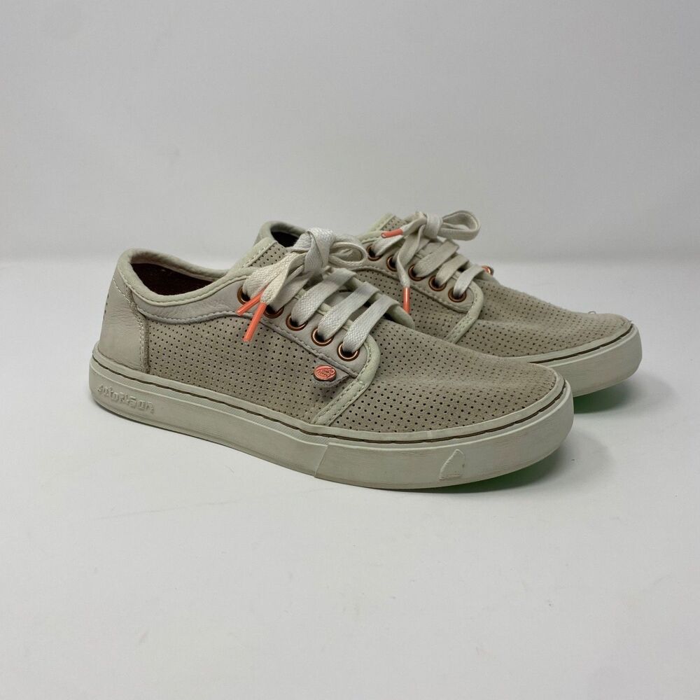 Satorisan Heisei Suede Perforated Shoes Women’s 5.5 /Men’s 4 EU 36 Work Gray